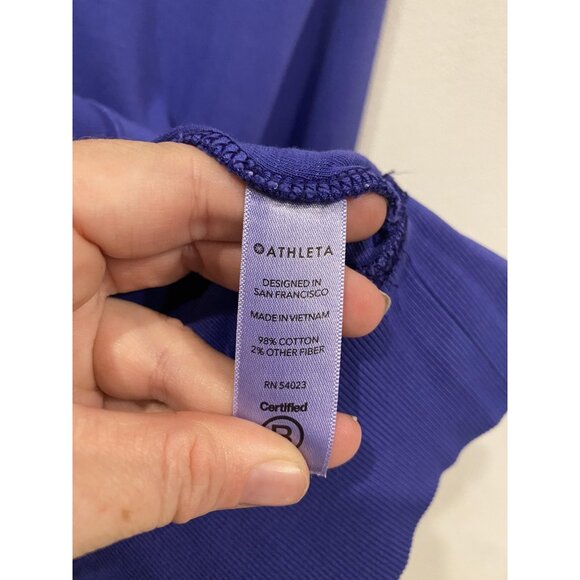 Athleta Hoodie Womens XL Pullover Kangaroo Pocket Drawstring Casual Sweatshirt - Picture 4 of 6